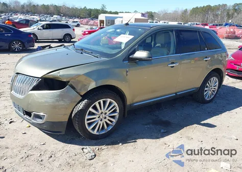 2013 Lincoln Mkx z USA, uszkodzony, nr VIN 2LMDJ6JKXDBL20514